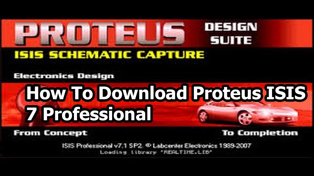 proteus isis professional version 7